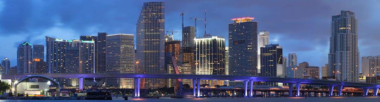 Miami Shores Skyline Photo